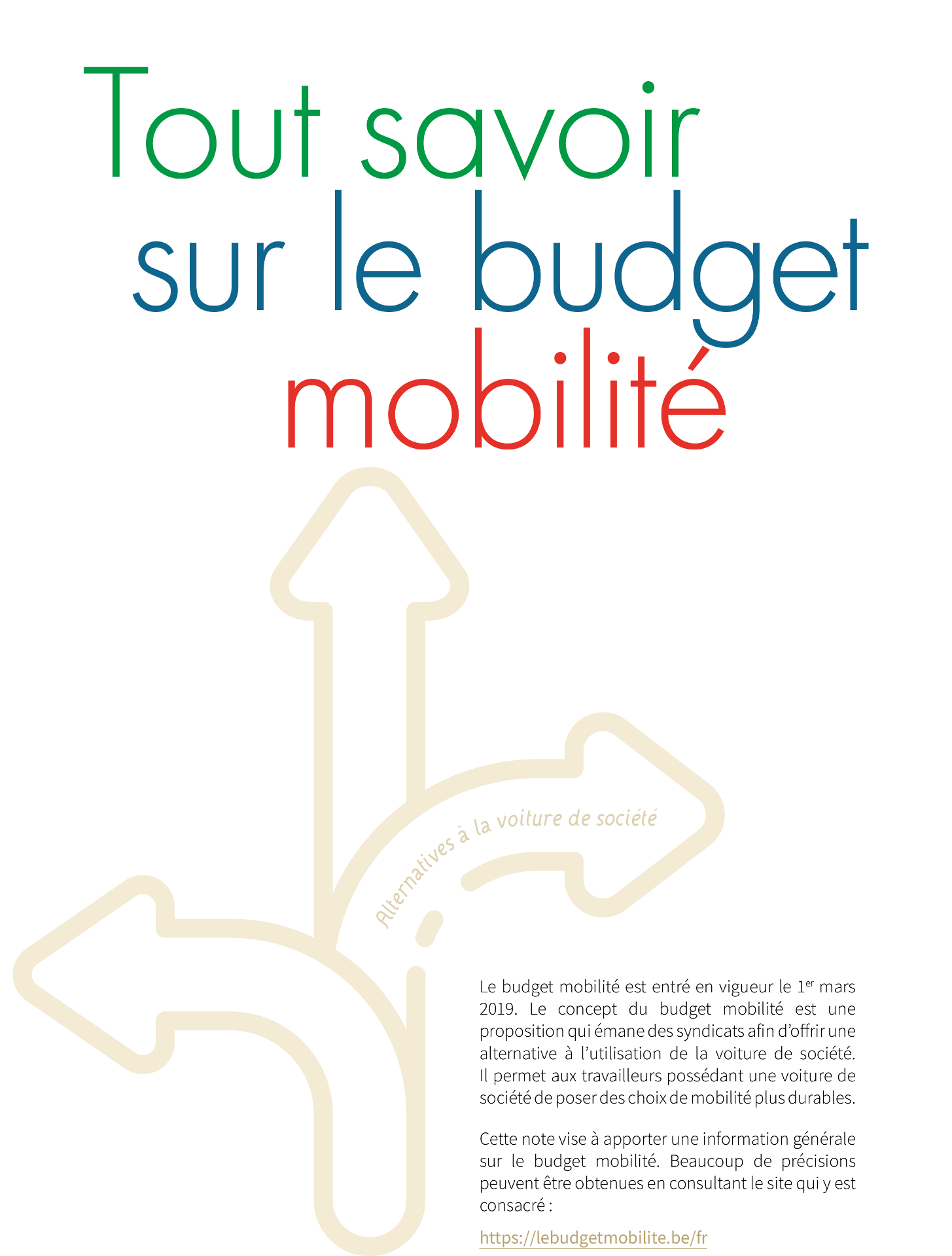 brochure budget mobilite