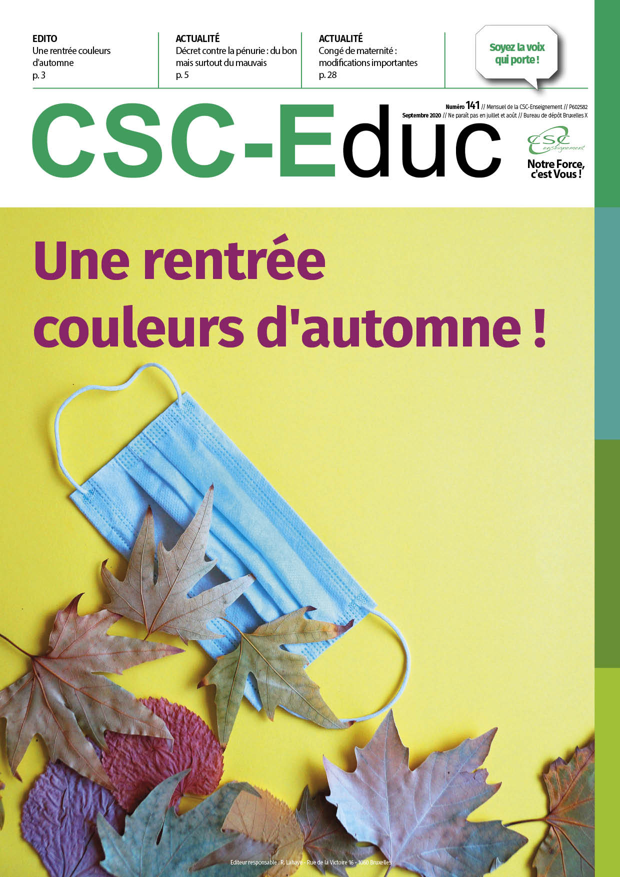 CSC-EDUC 141 - septembre 2019